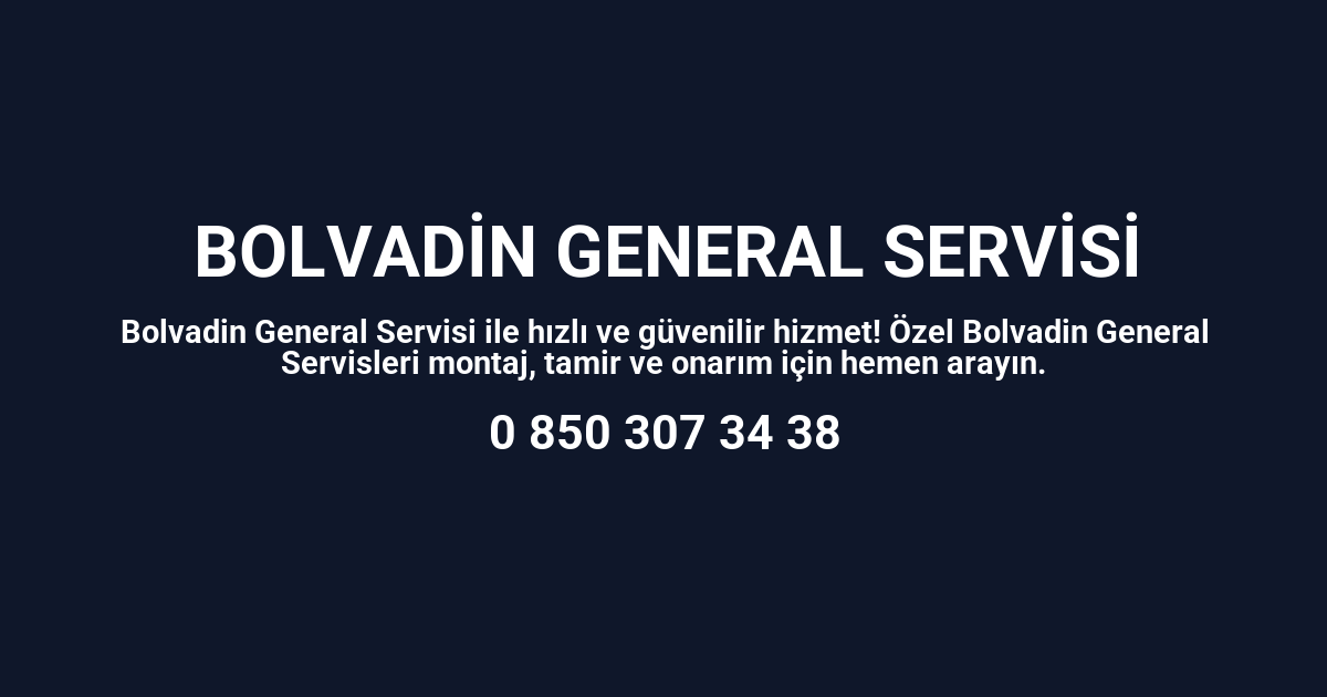 Bolvadin General Servisi